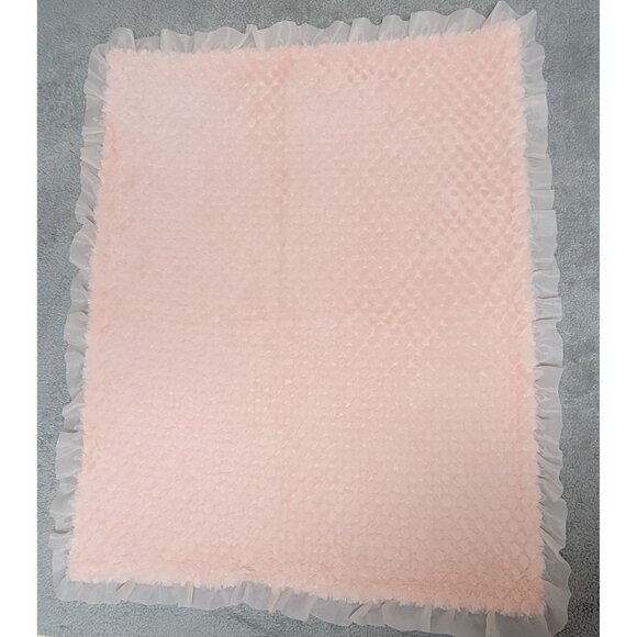 The Peanutshell Pink Baby Blanket - Picture 2 of 10
